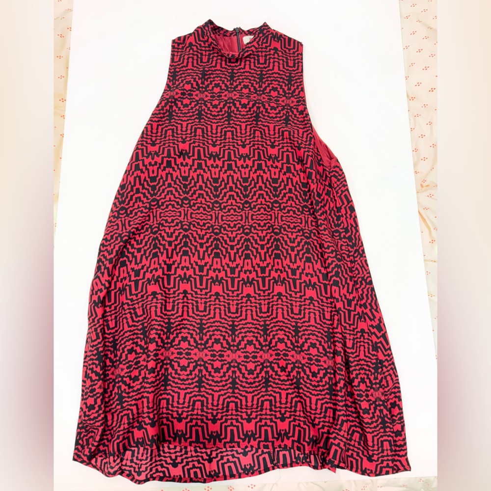 Cute high neck dress